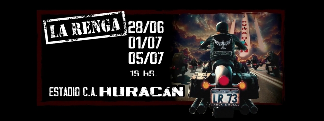 LA RENGA EN ESTADIO HURACAN