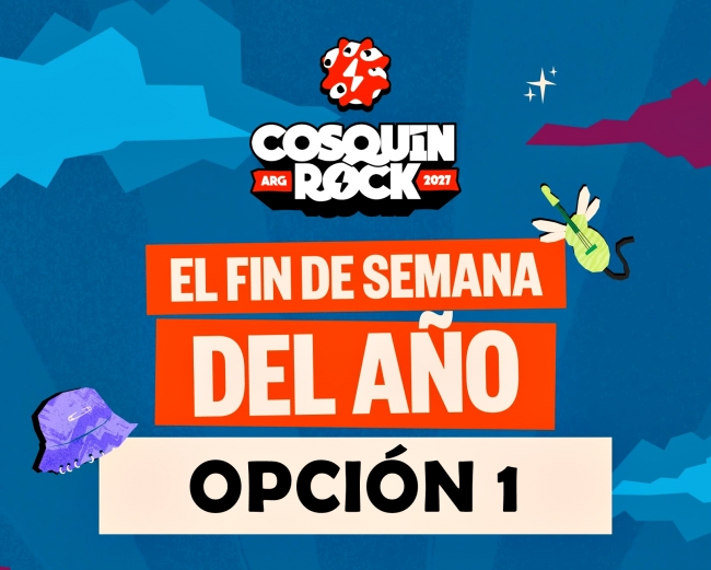 COSQUIN ROCK 2027 Opci�n 1